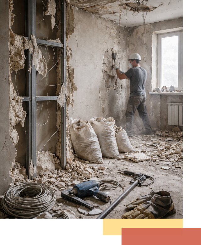 Профессиональный демонтаж зданий и конструкций в Луховицах