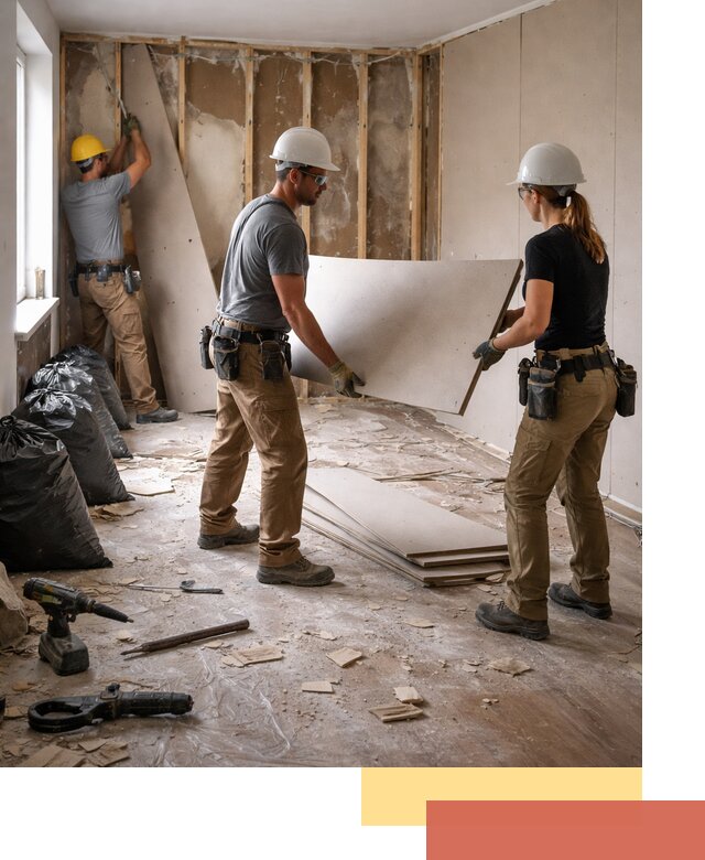 Демонтаж стеновых панелей в Луховицах быстро и аккуратно