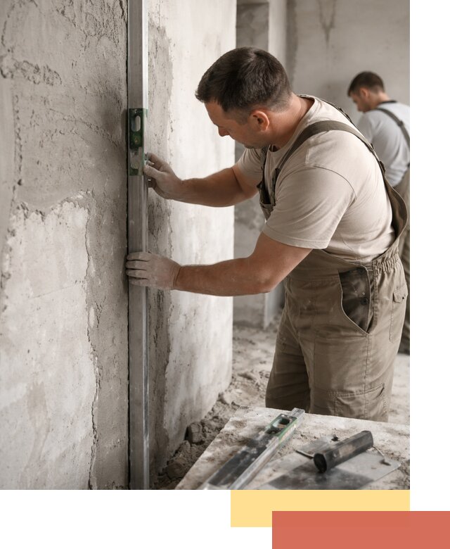 Установка штукатурных маяков в Луховицах с гарантией качества