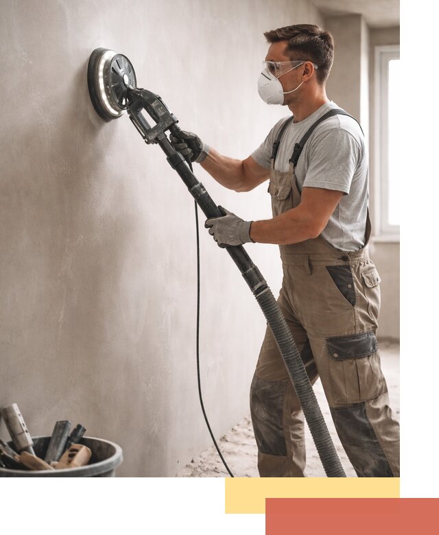 Профессиональная шлифовка стен в Луховицах быстро и качественно