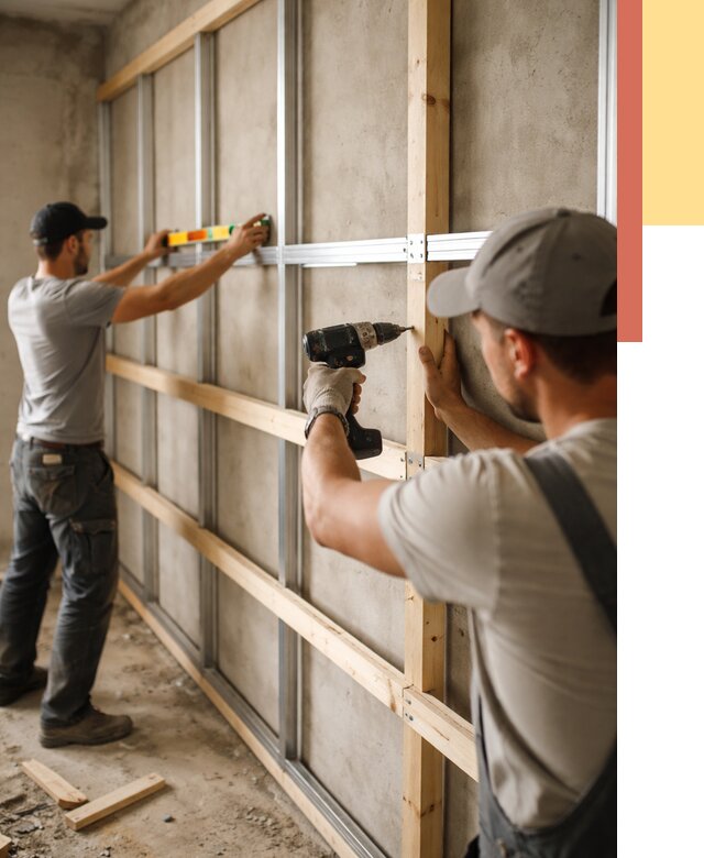 Устройство обрешетки под панели в Луховицах от 2172 руб. — монтаж под ключ | ОТДЕЛОЧНИК-Лхв