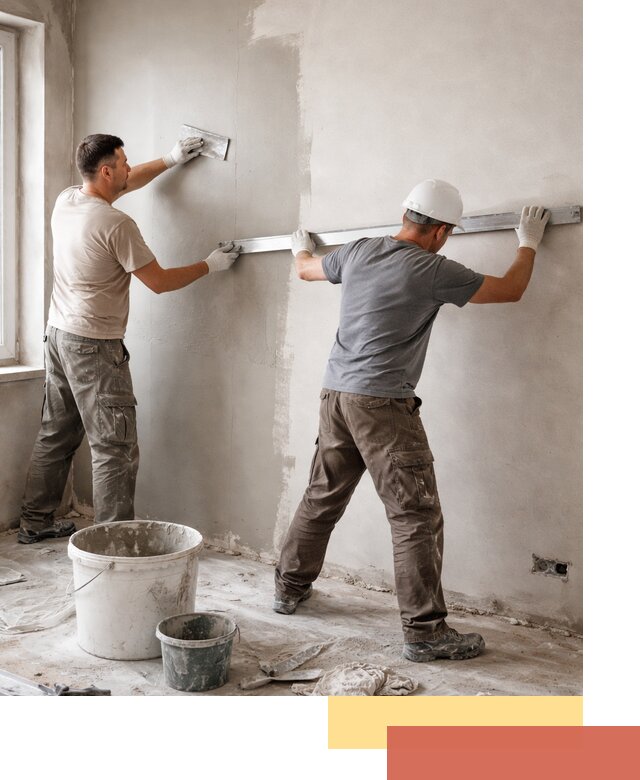 Штукатурка стен под покраску в Луховицах качественно и быстро