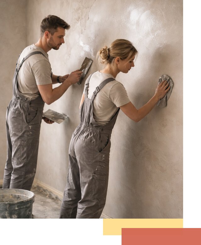 Венецианская штукатурка высокого качества в Луховицах