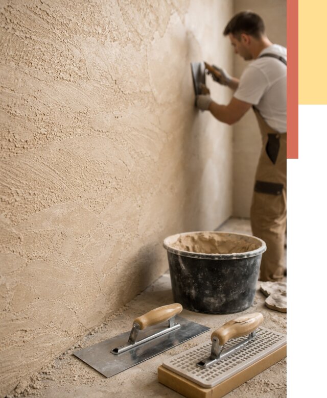 Декоративная штукатурка травертин в Луховицах от 1862 руб/м2 — качественно и недорого | ОТДЕЛОЧНИК-Лхв