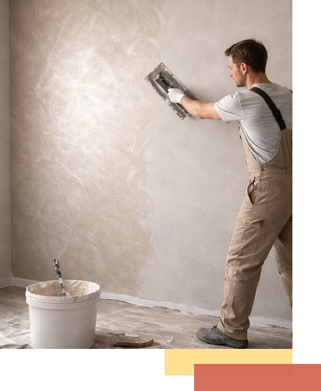 Декоративная штукатурка «Мокрый шелк» под ключ в Луховицах