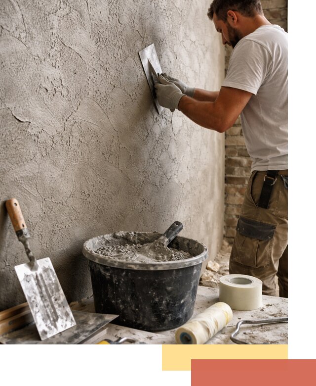 Декоративная штукатурка лофт в Луховицах — отделка стен и потолков