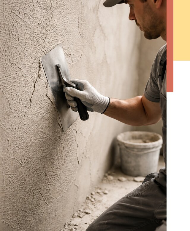 Структурная штукатурка стен в Луховицах от 4655 руб. под ключ | ОТДЕЛОЧНИК-Лхв