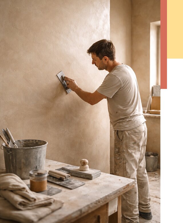 Марокканская штукатурка таделакт в Луховицах под ключ от 4345 руб. | ОТДЕЛОЧНИК-Лхв