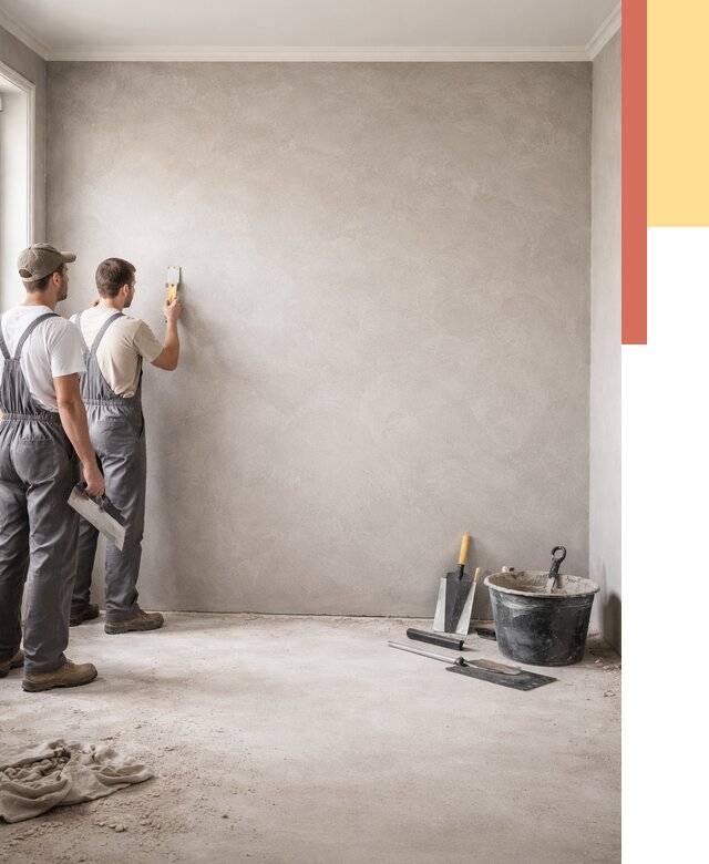 Микробетон на стены в Луховицах от 1293 руб. — нанесение и отделка | ОТДЕЛОЧНИК-Лхв