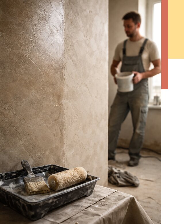 Нанесение воска на штукатурку в Луховицах от 3621 руб. | Услуги ОТДЕЛОЧНИК-Лхв