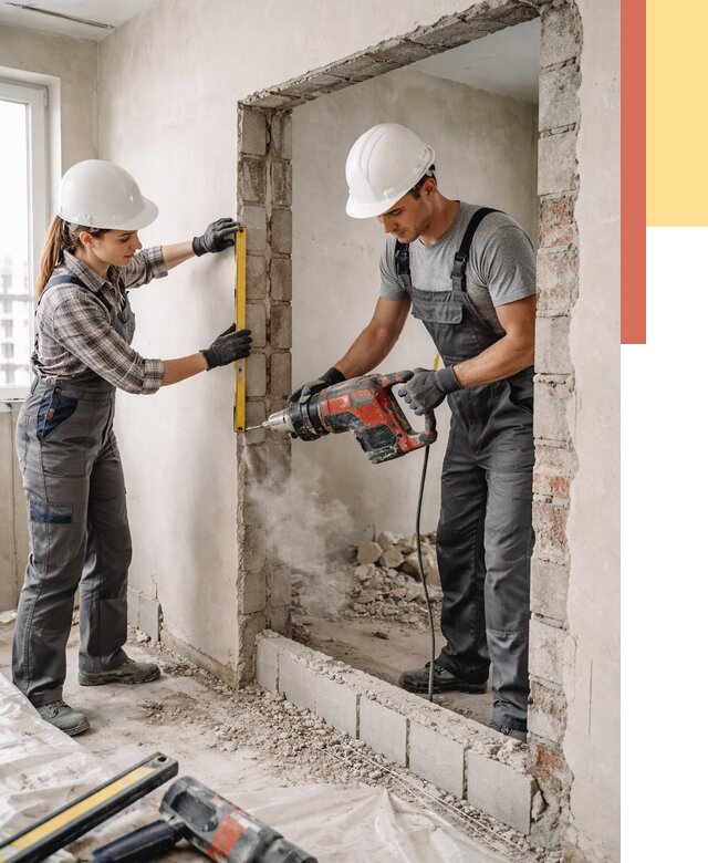 Создание проемов в стенах в Луховицах от 6724 руб. — алмазная резка и расширение | ОТДЕЛОЧНИК-Лхв