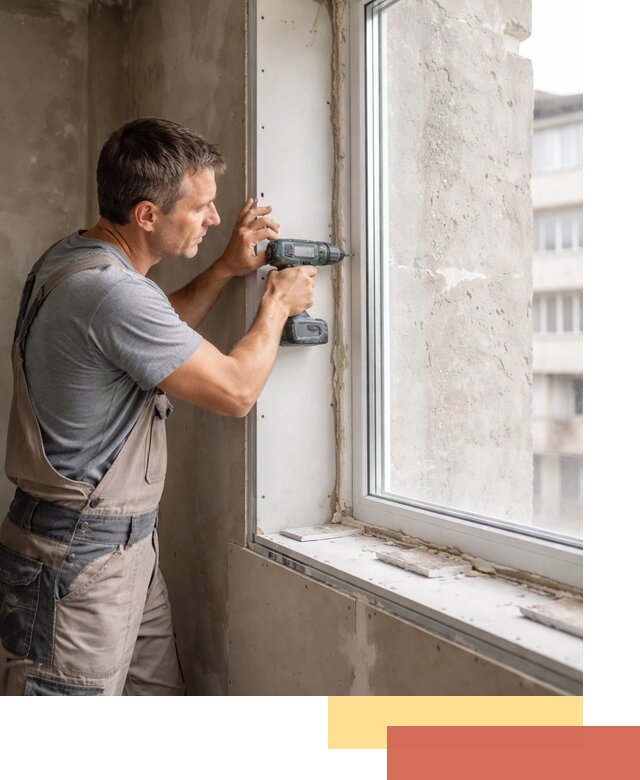 Монтаж гипсокартонных откосов в Луховицах под ключ