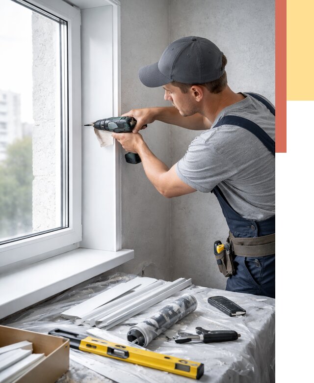 Установка пластиковых откосов в Луховицах от 2328 руб. | ОТДЕЛОЧНИК-Лхв монтаж, быстро и недорого