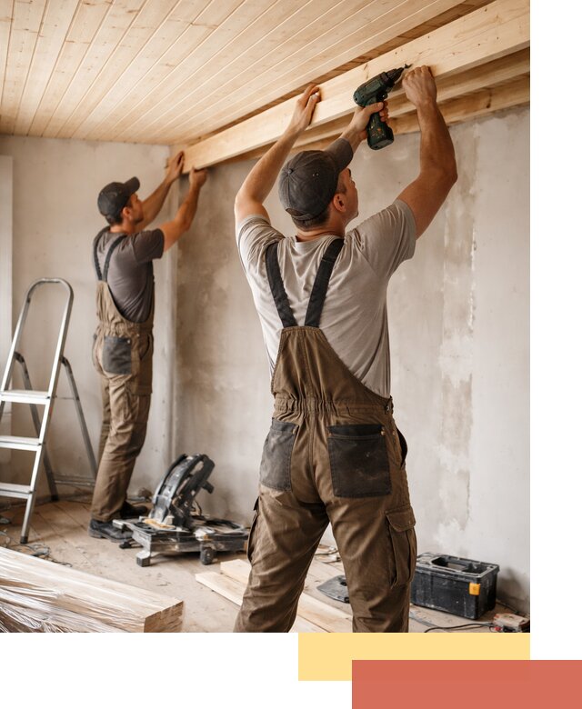 Монтаж потолка из вагонки в Луховицах профессионально и аккуратно