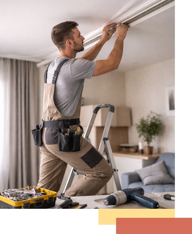 Ремонт натяжных потолков в Луховицах — качественно и оперативно