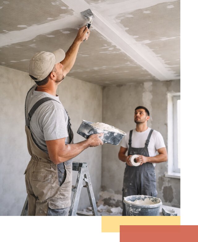 Обработка швов потолка ГКЛ в Луховицах: качественная заделка и шпатлевка