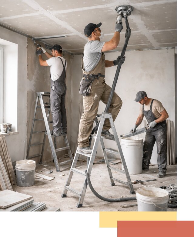 Ремонт потолка из гипсокартона в Луховицах: быстрый и качественный монтаж