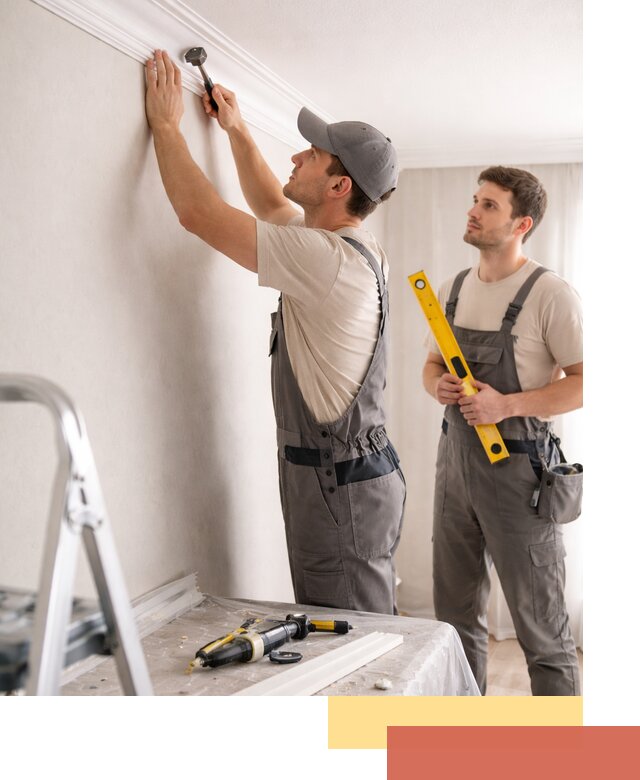 Монтаж потолочного плинтуса в Луховицах качественно и быстро